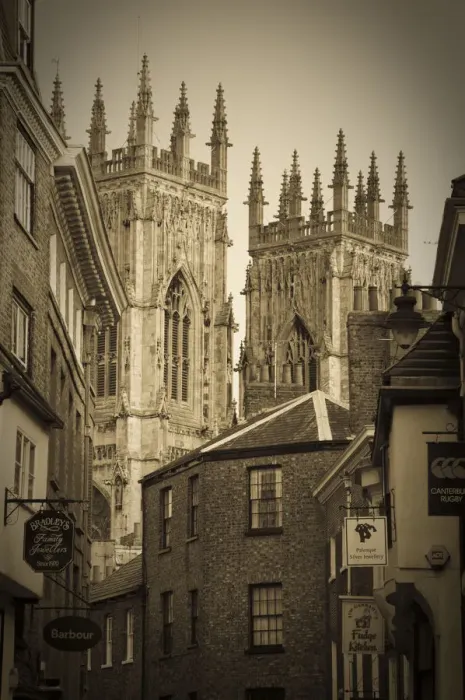 Framed Print : UK, England, Yorkshire, York, York Minster