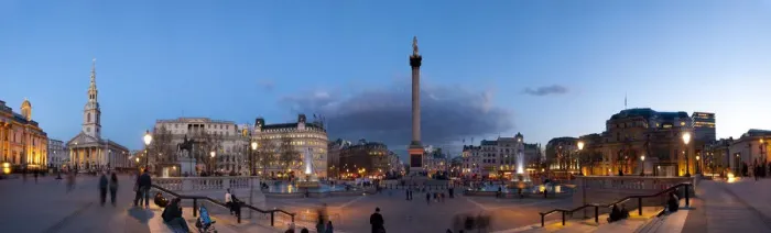 Framed Print : UK, London, Trafalgar Square Framed Print : UK, London, Trafalgar Square