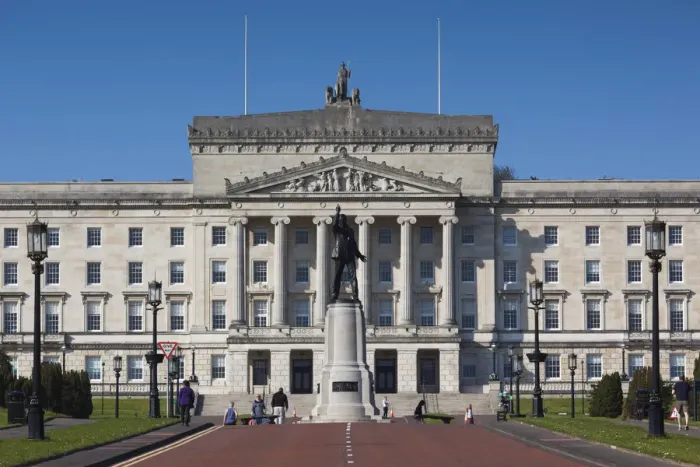 Framed Print : UK, Northern Ireland, Belfast, Stormont, Parliament of Northern Ireland, exterior Framed Print : UK, Northern Ireland, Belfast, Stormont, Parliament of Northern Ireland, exterior