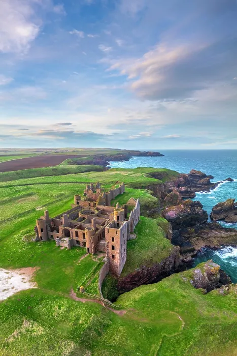 Framed Print : UK, Scotland, Aberdeenshire, Cruden Bay, Slains Castle Framed Print : UK, Scotland, Aberdeenshire, Cruden Bay, Slains Castle