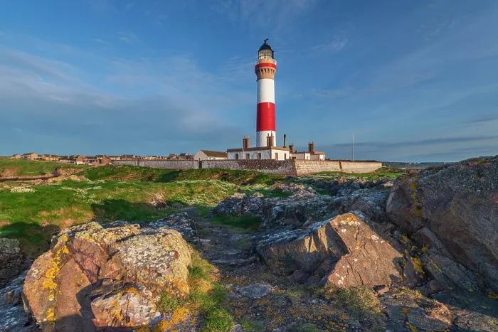 Framed Print : UK, Scotland, Aberdeenshire, Peterhead, Boddam, Buchan Ness Lighthouse Framed Print : UK, Scotland, Aberdeenshire, Peterhead, Boddam, Buchan Ness Lighthouse