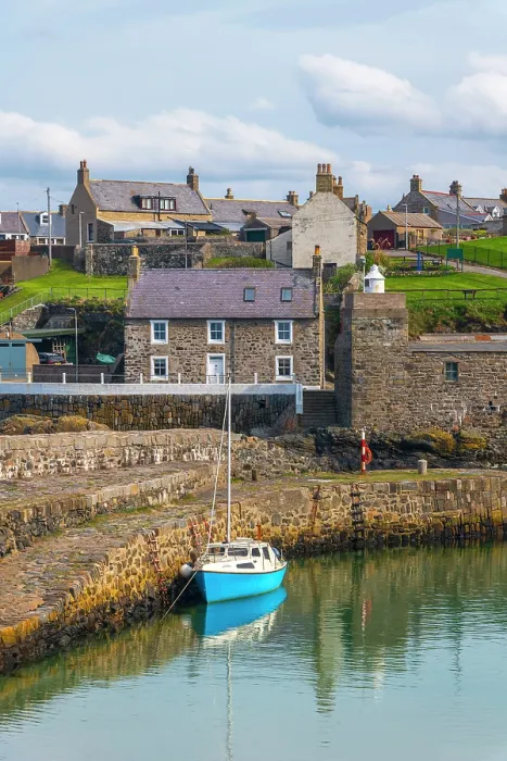 Framed Print : UK, Scotland, Aberdeenshire, Portsoy, Historic Harbour Framed Print : UK, Scotland, Aberdeenshire, Portsoy, Historic Harbour