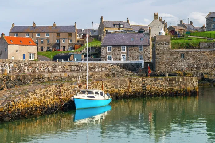 Framed Print : UK, Scotland, Aberdeenshire, Portsoy, Historic Harbour Framed Print : UK, Scotland, Aberdeenshire, Portsoy, Historic Harbour