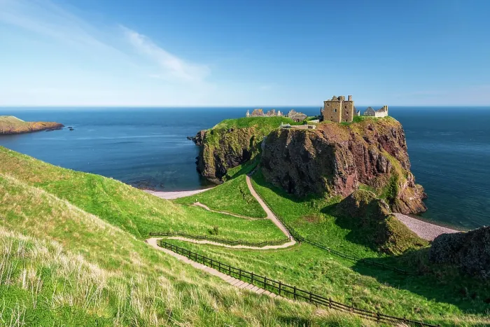 Framed Print : UK, Scotland, Aberdeenshire, Stonehaven, Dunnottar Castle Framed Print : UK, Scotland, Aberdeenshire, Stonehaven, Dunnottar Castle