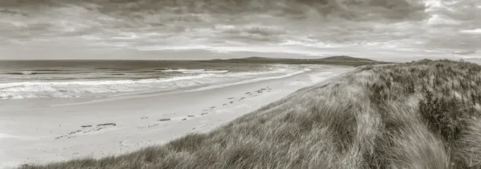Framed Print : UK, Scotland, Argyll and Bute, Islay, Machir Bay from Sand Dunes Framed Print : UK, Scotland, Argyll and Bute, Islay, Machir Bay from Sand Dunes