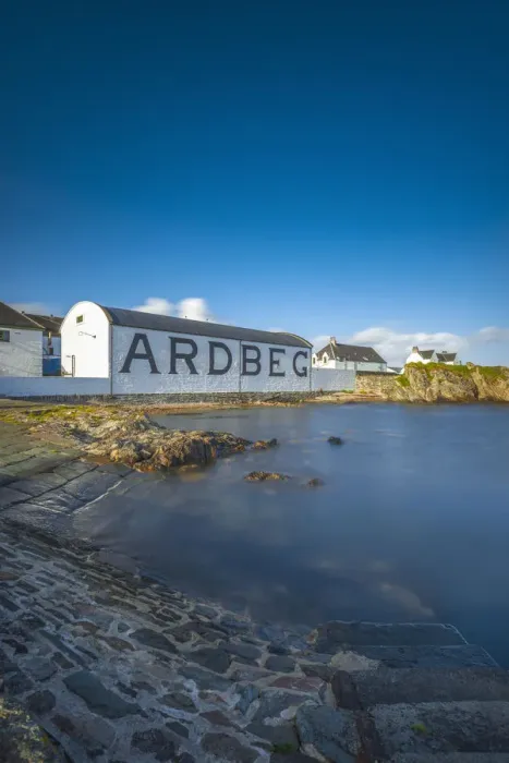 Framed Print : UK, Scotland, Argyll and Bute, Islay, Ardbeg Whisky Distillery Framed Print : UK, Scotland, Argyll and Bute, Islay, Ardbeg Whisky Distillery