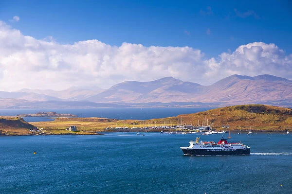 UK, Scotland, Argyll and Bute, Oban, Caledonian MacBrayne Ferry, Isle of Kerrera