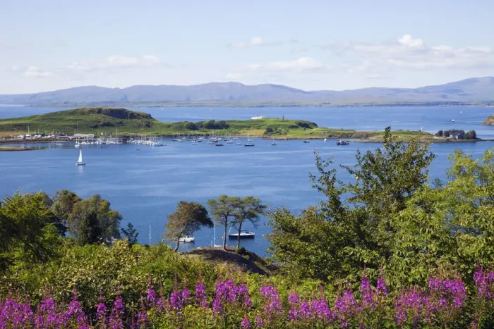 Framed Print : UK, Scotland, Argyll, Oban, The Sound of Kerrera Framed Print : UK, Scotland, Argyll, Oban, The Sound of Kerrera