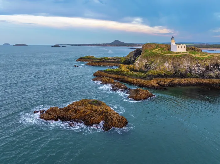 Framed Print : UK, Scotland, East Lothian, Fidra Island, Fidra Lighthouse Framed Print : UK, Scotland, East Lothian, Fidra Island, Fidra Lighthouse
