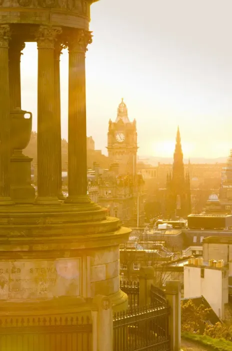 Framed Print : UK, Scotland, Edinburgh, Calton Hill, Stewart Monument Framed Print : UK, Scotland, Edinburgh, Calton Hill, Stewart Monument
