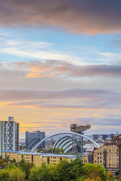 UK, Scotland, Glasgow, Scottish Exhibition and Conference Centre SECC, nicknamed Armadillo