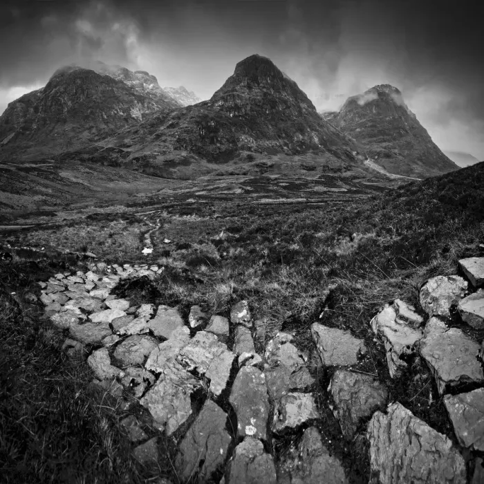 Framed Print : UK, Scotland, Highland, Glen Coe, The Three Sisters Framed Print : UK, Scotland, Highland, Glen Coe, The Three Sisters