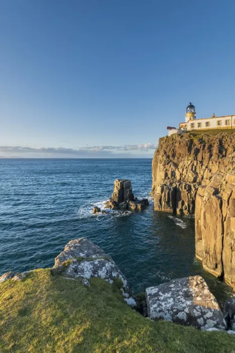 Framed Print : UK, Scotland, Highland, Isle of Skye, Duirinish Peninsula, Neist Point Framed Print : UK, Scotland, Highland, Isle of Skye, Duirinish Peninsula, Neist Point