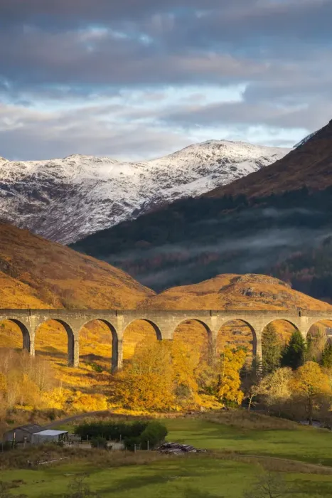 Framed Print : UK, Scotland, Highland, Loch Shiel, Glenfinnan, Glenfinnan Railway Viaduct, part of Framed Print : UK, Scotland, Highland, Loch Shiel, Glenfinnan, Glenfinnan Railway Viaduct, part of