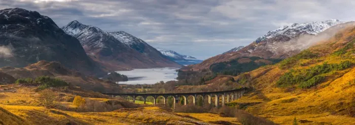 Framed Print : UK, Scotland, Highland, Loch Shiel, Glenfinnan, Glenfinnan Railway Viaduct, part of Framed Print : UK, Scotland, Highland, Loch Shiel, Glenfinnan, Glenfinnan Railway Viaduct, part of