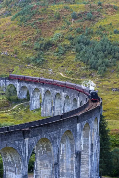 Framed Print : UK, Scotland, Highland, Loch Shiel, Glenfinnan, Glenfinnan Railway Viaduct, part of Framed Print : UK, Scotland, Highland, Loch Shiel, Glenfinnan, Glenfinnan Railway Viaduct, part of