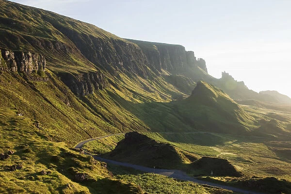 UK, Scotland, Inner Hebrides, Isle of Skye, The Quiraing Mountain Range