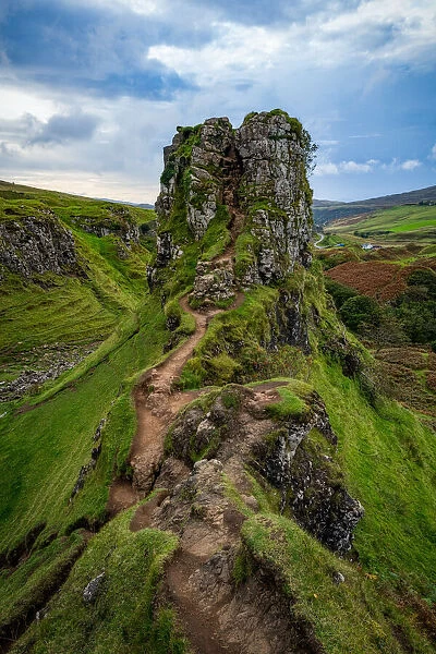 UK, Scotland, Isle of Skye: the Fairy Glen