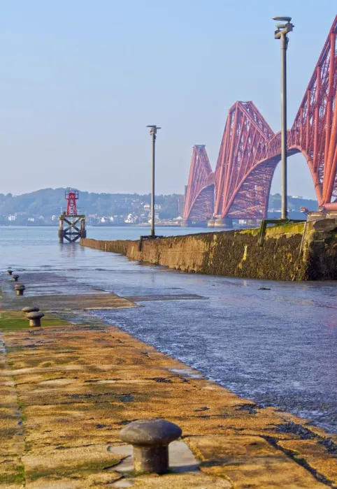 Framed Print : UK, Scotland, Lothian, Edinburgh Area, Queensferry, View of the Forth Bridge Framed Print : UK, Scotland, Lothian, Edinburgh Area, Queensferry, View of the Forth Bridge
