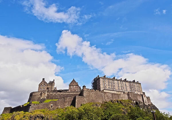 UK, Scotland, Lothian, Edinburgh, View of the Castle