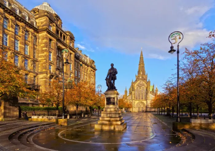 Framed Print : UK, Scotland, Lowlands, Glasgow, View of the The Cathedral of Saint Mungo Framed Print : UK, Scotland, Lowlands, Glasgow, View of the The Cathedral of Saint Mungo