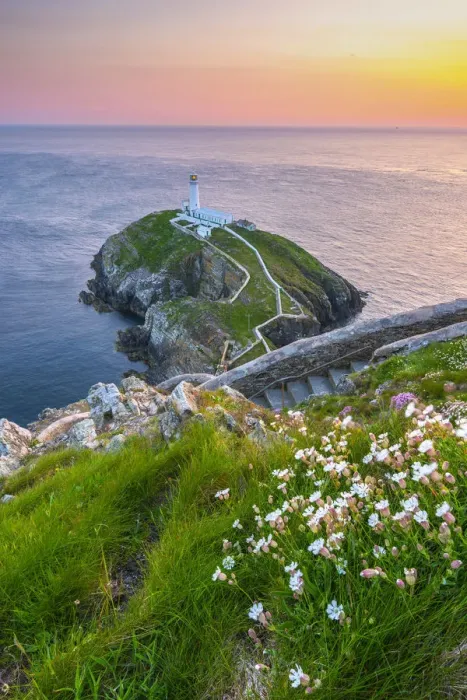 Framed Print : UK, Wales, Anglesey, Holy Island, South Stack Lighthouse Framed Print : UK, Wales, Anglesey, Holy Island, South Stack Lighthouse