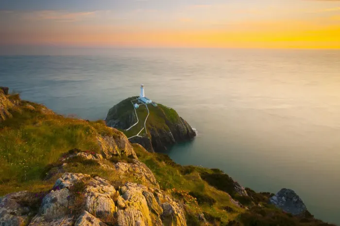 Framed Print : UK, Wales, Anglesey, Holy Island, South Stack Lighthouse Framed Print : UK, Wales, Anglesey, Holy Island, South Stack Lighthouse
