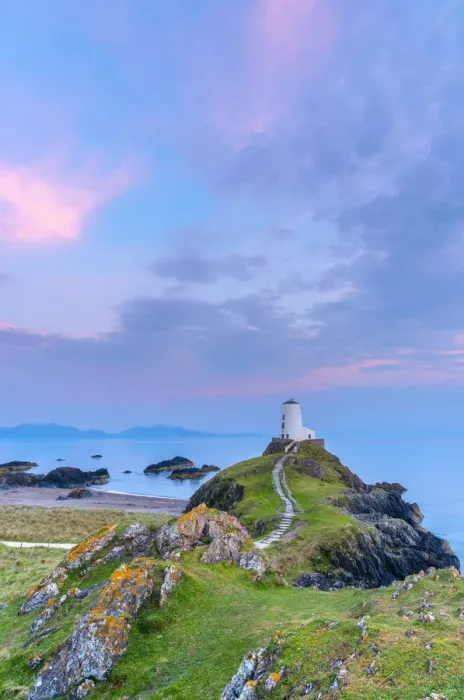 Framed Print : UK, Wales, Anglesey, Llanddwyn Island, Menai Strait, Twr Mawr lighthouse Framed Print : UK, Wales, Anglesey, Llanddwyn Island, Menai Strait, Twr Mawr lighthouse
