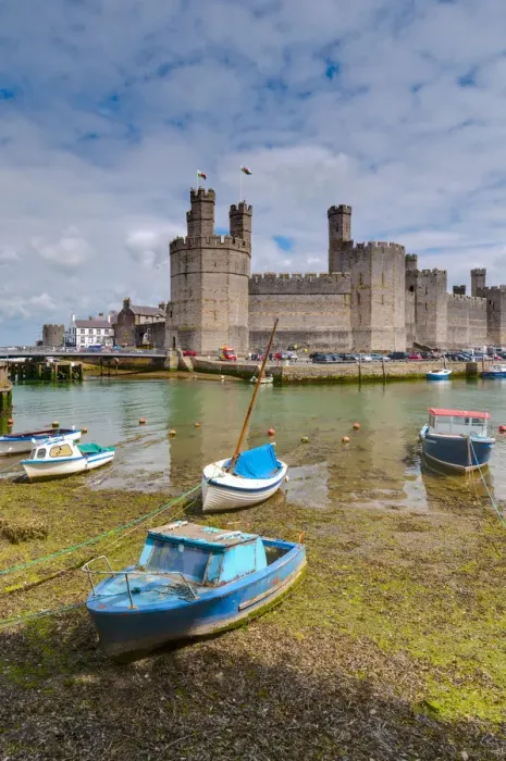 Framed Print : UK, Wales, Gwynedd, Caernarfon, Caernarfon Castle Framed Print : UK, Wales, Gwynedd, Caernarfon, Caernarfon Castle