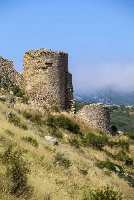Framed Print : Ukraine, Crimea, Balaklava, Fortress ruins Framed Print : Ukraine, Crimea, Balaklava, Fortress ruins