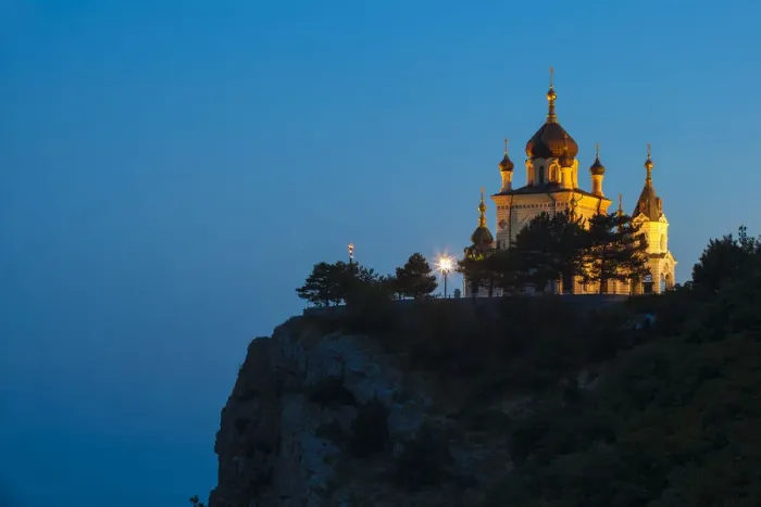 Framed Print : Ukraine, Crimea, Foros, Foros church sitting on top of a cliff overlooking the Black Sea Framed Print : Ukraine, Crimea, Foros, Foros church sitting on top of a cliff overlooking the Black Sea