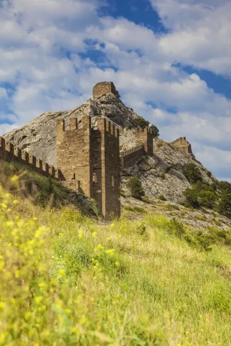 Framed Print : Ukraine, Crimea, Sudak, Genoese fortress Framed Print : Ukraine, Crimea, Sudak, Genoese fortress