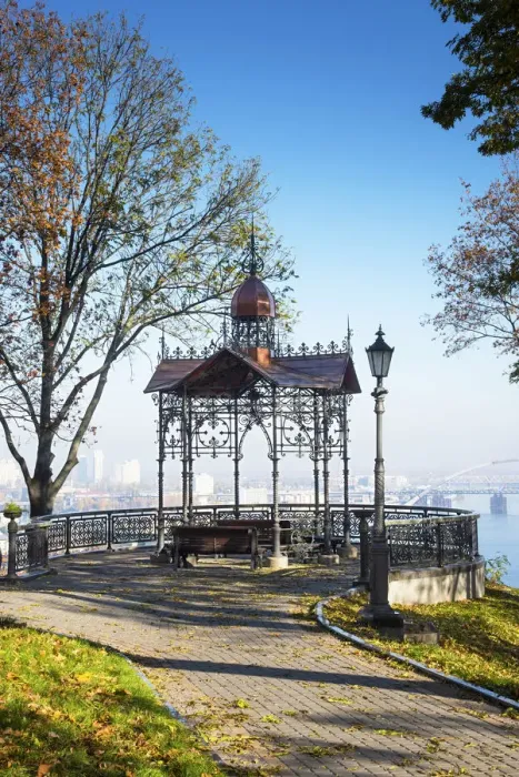 Framed Print : Ukraine, Kyiv, Saint Volodymyr Hill Park, Overlooking The Dnieper River, Sitting Area Framed Print : Ukraine, Kyiv, Saint Volodymyr Hill Park, Overlooking The Dnieper River, Sitting Area