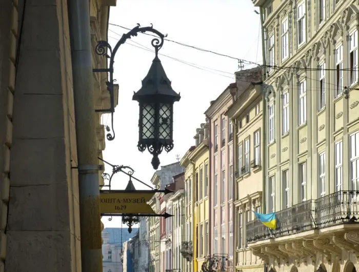Framed Print : Ukraine, Lviv, Rynok Square, Market Square, Square Was Planned In The Second Half Of