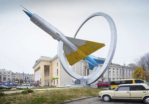 Ukraine, Vinnytsya, Monument In Honor Of The Air Force Of Ukraine