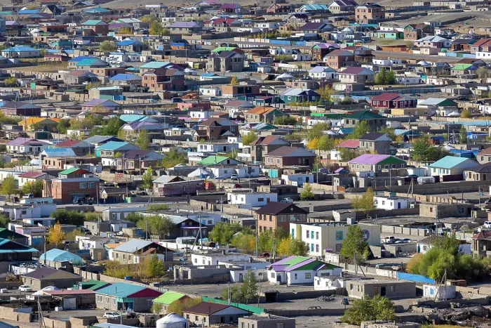 Framed Print : Ulgii City, Western Mongolia, Asia Framed Print : Ulgii City, Western Mongolia, Asia