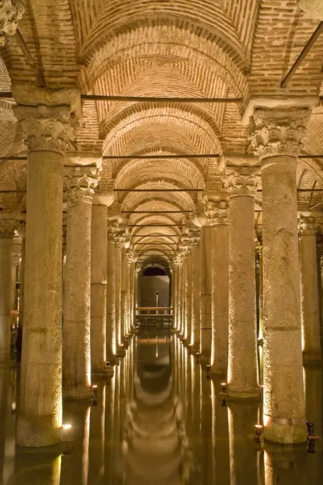 Framed Print : The underground Basilica Cistern, Istanbul, Turkey Framed Print : The underground Basilica Cistern, Istanbul, Turkey