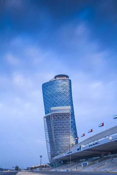 United Arab Emirates, Abu Dhabi, Hyatt Capital Gate Hotel, Located in the iconic Capital