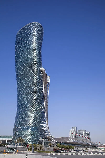 United Arab Emirates, Abu Dhabi, Hyatt Capital Gate Hotel, Located in the iconic Capital