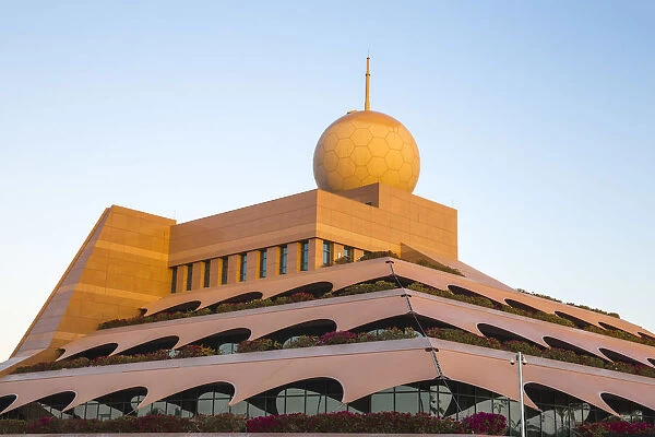 United Arab Emirates, Abu Dhabi, Al Ain, Etisalat building