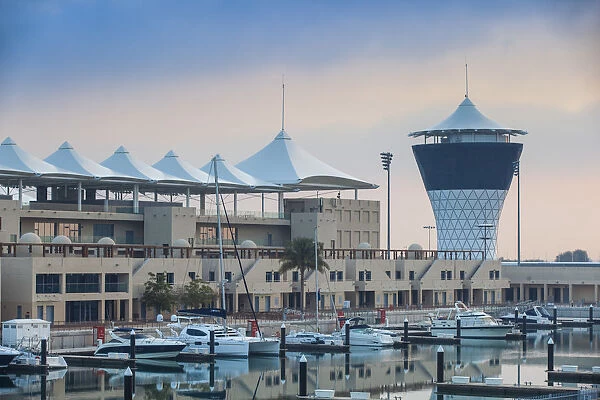 United Arab Emirates, Abu Dhabi, Yas Island, Yas Marina