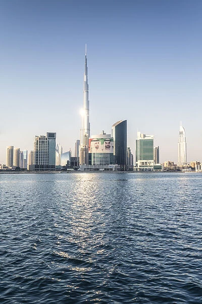 United Arab Emirates, Dubai, Cityscape from business bay