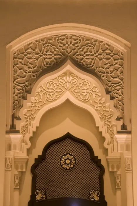 Framed Print : United Arab Emirates, Sharjah, Sharjah Mosque by the Corniche, dusk Framed Print : United Arab Emirates, Sharjah, Sharjah Mosque by the Corniche, dusk