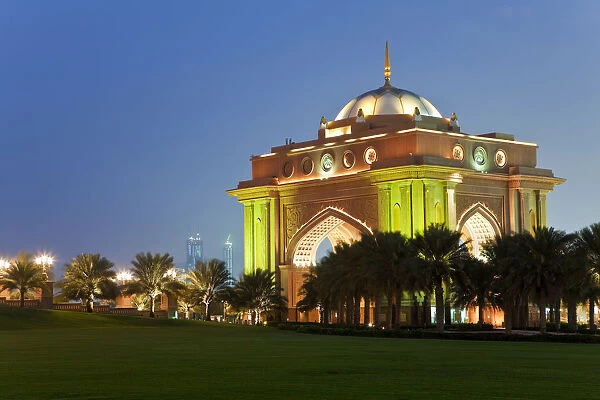 United Arab Emirates (UAE), Abu Dhabi, Emirates Palace Hotel, VIP entrance