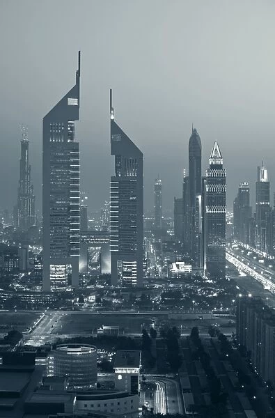 UNITED ARAB EMIRATES (UAE)-DUBAI-Sheik Zayed Road Area