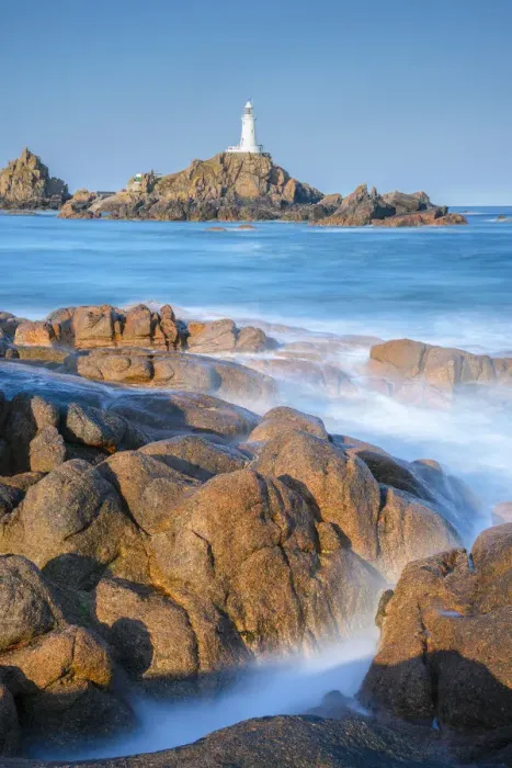 Framed Print : United KIngdom, Channel Islands, Jersey, Corbiere Lighthouse Framed Print : United KIngdom, Channel Islands, Jersey, Corbiere Lighthouse