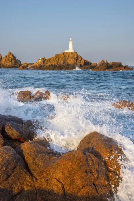 Framed Print : United Kingdom, Channel Islands, Jersey, Corbiere Lighthouse Framed Print : United Kingdom, Channel Islands, Jersey, Corbiere Lighthouse