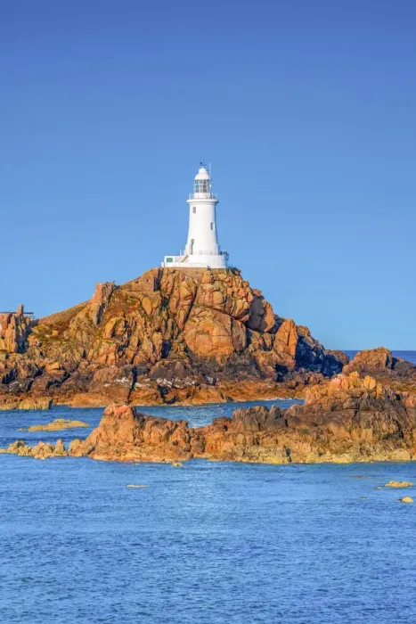 Framed Print : United Kingdom, Channel Islands, Jersey, Corbiere Lighthouse Framed Print : United Kingdom, Channel Islands, Jersey, Corbiere Lighthouse