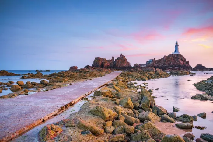 Framed Print : United Kingdom, Channel Islands, Jersey, Corbiere Lighthouse Framed Print : United Kingdom, Channel Islands, Jersey, Corbiere Lighthouse
