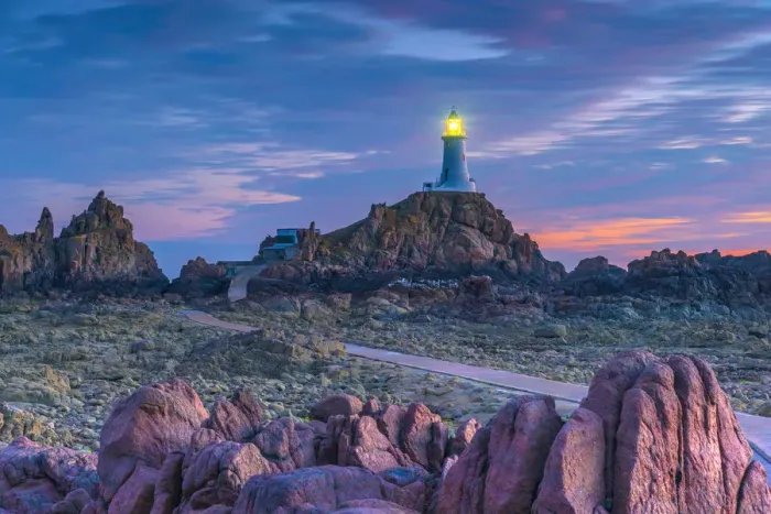 Framed Print : United Kingdom, Channel Islands, Jersey, Corbiere Lighthouse Framed Print : United Kingdom, Channel Islands, Jersey, Corbiere Lighthouse